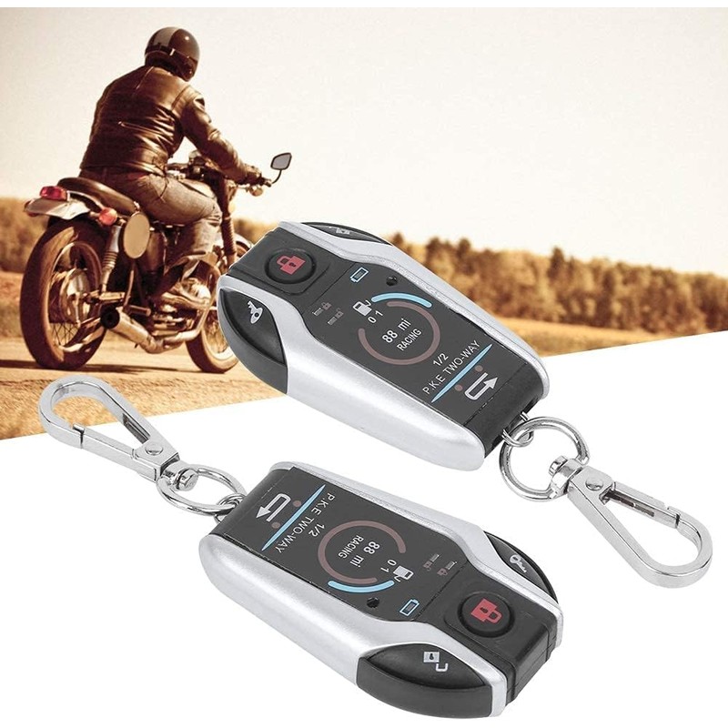 2 Way Alarm System Universal ABS Motorcycle Anti?Theft Remote Control