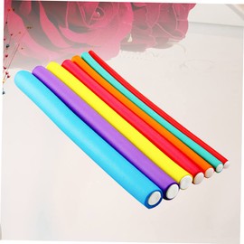 Gatuida 20pcs Cold Wave Hair Curling Rods Set Flexible Spiral Curlers for Long Hair Random Colors for Women and Salon Use