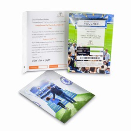 Activity Superstore Gift Experience Day Voucher - Chelsea Stadium Tour of Stamford Bridge Football Club for One Adult & One Child