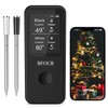 BFOUR Wireless Meat Thermometer with 2 Wireless, Grill Thermometer Bluetooth,