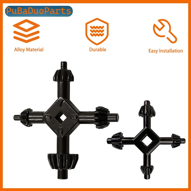 4-in-1 Drill Chuck Key Set, 8 Sizes Universal Chuck Wrench