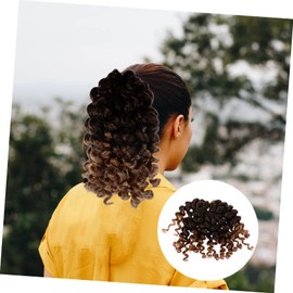 FOMIYES 4pcs Braiding Hair Extensions Synthetic Spring Hair Twists for Women Easy to Install