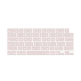 MOSISO Keyboard Cover Skin Compatible with MacBook Air 15 inch M3 A3114 M2 A2941/Air 13.6 A3113 A2681/Pro 14/16 M4 M3 M2 M1, Rock Gray