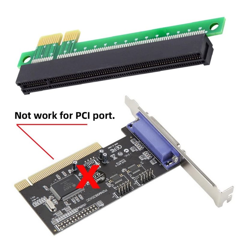 xiwai Male to Female Extension for Graphics Card PCI-E Express
