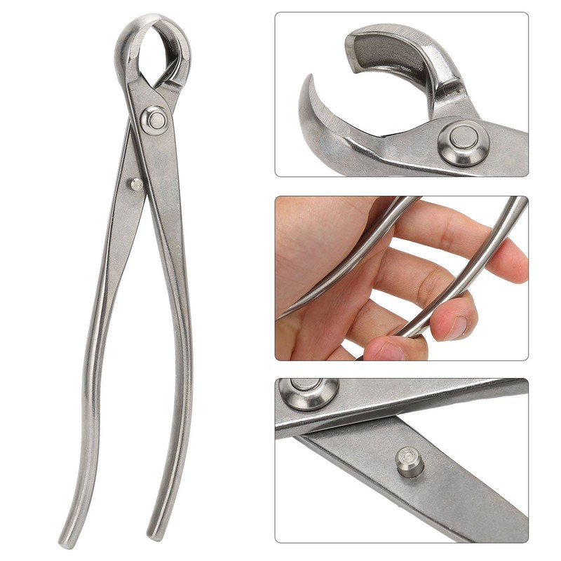 Bonsai Cutter 210mm Ergonomic Handle Stainless Steel Branch Cutter Professional