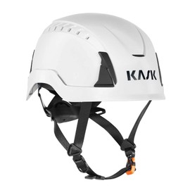 KASK Primero Air Protective Helmet, Work Helmet, Swivel Wheel, 14 Ventilation Channels, According to EN397 and EN50365, Colour: White