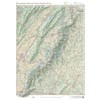 Benchmark Maps Shenandoah National Park, Virginia Wall Map (38" x