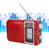 Multifunction Radio with LED Light Speaker Support Memory Card MMC