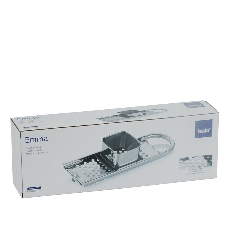 kela Spaetzle Maker Emma 31,5cm of Stainless Steel, Silver, 31.5
