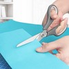 KUONIIY Scissors Ultra Sharp Blades Soft Comfort-Grip Handles Multi-Purpose Scissors