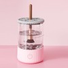 Electric Makeup Brush Cleaner Machine (pink)