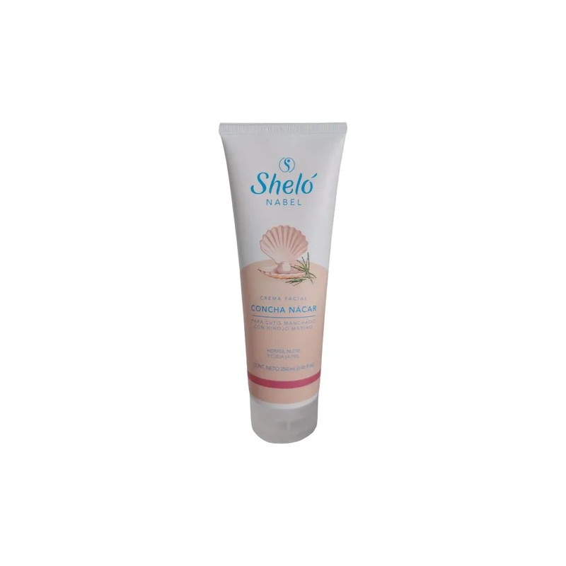 Crema Facial Concha Nácar De Shelo Nabel 2 Pack