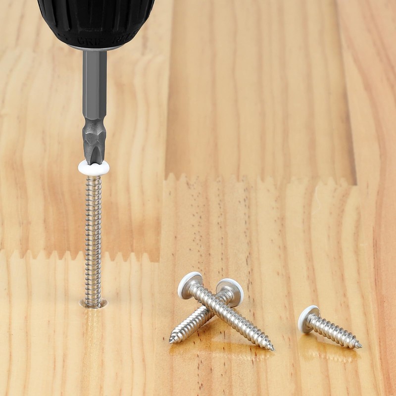 Etauwe 100 PCS #10 x 3/4" Pan Head Self Tapping