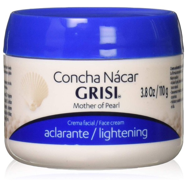 Grisi Concha Nacar Lightening Cream. Brightens, Softens and Moisturizes. 3.8 oz