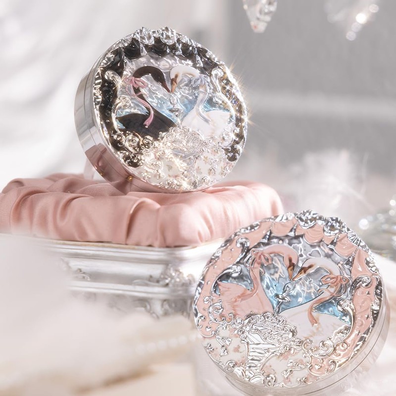 Flower knows Swan Ballet Series Blush Compact (04 Peluche)