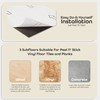 Retro Self Adhesive 12-Inch Vinyl Floor Tiles, 20 Tiles -