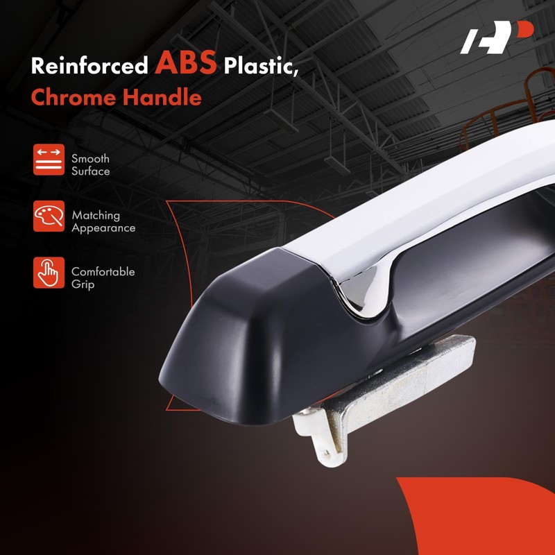 A-Premium Rear Left Driver Side Exterior Door Handle Compatible with