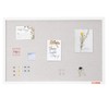 VEVOR 36"x24" White Cork Board with Linen Surface – Stylish