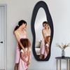 Anpark Full Length Mirror 63"x24" Irregular Full Body Mirror Wall