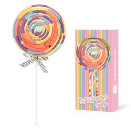 Funny Rainbow Swirl Lollipop Socks Box for Women Teen Girls Ladies -Novelty Gifts for Girlfriend Daughter Mom Funky Food Cute Socks-Birthday Mothers Valentines Day Fun Gifts Ideas Christmas Stocking