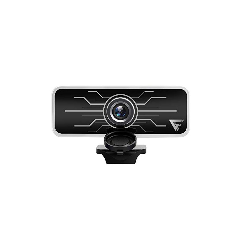 GAME FACTOR WG400 Webcam Gamer 1080P, Luz LED, USB, con