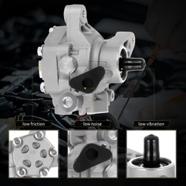 OCPTY Power Steering Pump Compatible with 2001-2005 For Acura EL 2001-2005 For Honda Civic 21-5267 AA1215267 21-5267 3567 SP15643 36-215643 55-5710 36P0818 Power Assist Pump