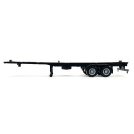 Promotex 1/87 (HO) Plastic Model DCD Container Chassis for 2-Axle 40ft Trailer Train Parts & Accessories New!
