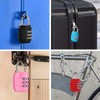 2pcs Luggage Locks - 3 Digit Combination Padlock Codes -