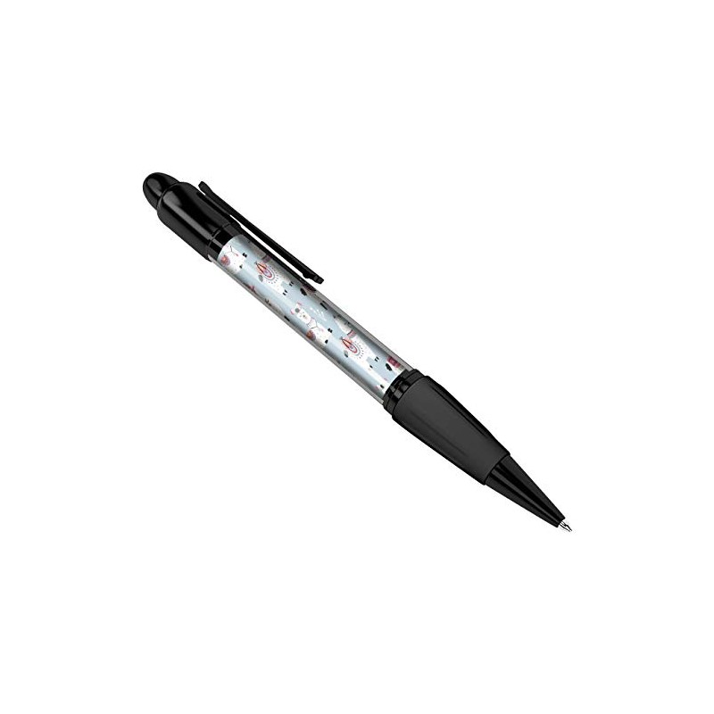 Cartoon Tribal Llama Black Ballpoint Pen Cactus Alpaca Peru Cacti