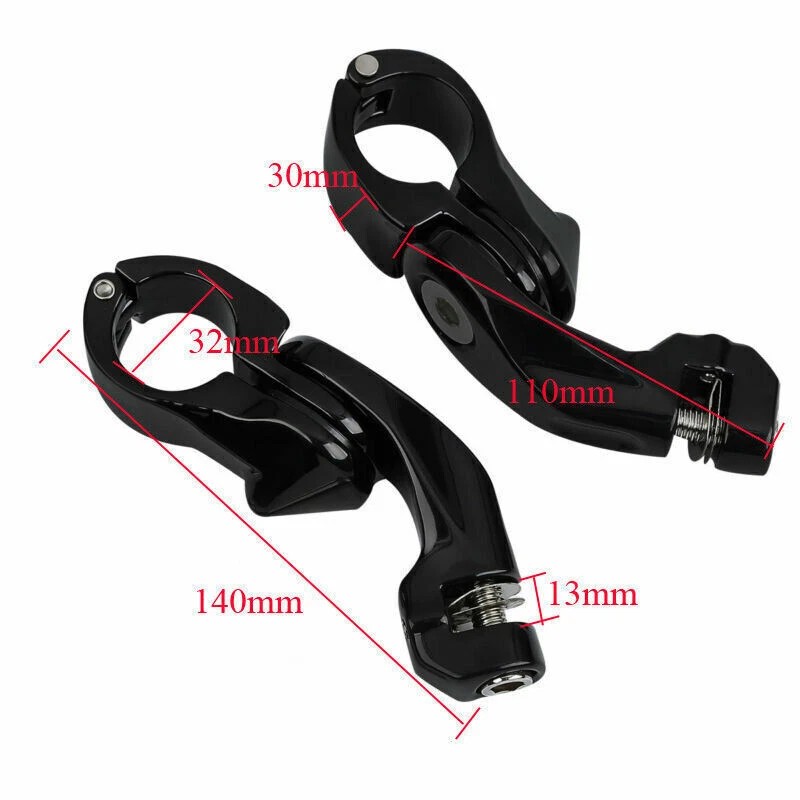DREAMIZER Highway Foot Peg Footpegs Mount Bracket For Harley Street