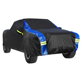 Avecrew Truck Cover Waterproof, All Weather for Truck Cover for Automobiles, Pickup Truck Cover Rain Snow UV Dust Protection(242"-250")