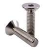 KOSJETHAS #8-32 x 3/4" Flat Head Countersunk Screws Hex Socket