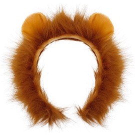 Lion Ears Headband Animal Ears Headband Lion Costume Adult for Halloween Party Cosplay Cute Fashion Hairband