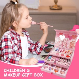 Schmink Set für Kinder - Abwaschbares Schmink Set | Waschbares Spielzeug Für Kleinkinder Mottopartys Schultheater Workshops Bühnenauftritte Geburtstage