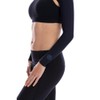 SParms Premium Sun Protection Shoulder Wraps (Black, Medium)