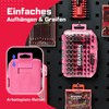 Geinxurn 83-Piece Impact Resistant Screwdriver Phillips Pozidriv Bits Set, PH2