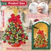 BBLTIFF Artificial Christmas Tree, 58 cm, Mini Christmas Tree with