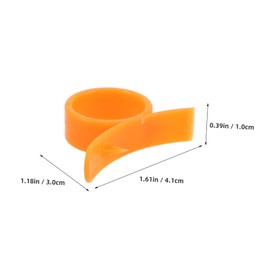 ULTECHNOVO 16Pcs Plastic Orange Peeler Multifunctional Kitchen Gadget for Peeling of Pomegranates Lemons and Oranges Preserves Fruit Integrity and Original Flavor