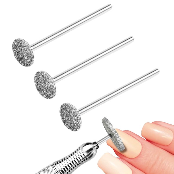 Pack of 3 Nail Cutter Attachments, Nail Grinder Bits, Nail
