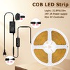 TTWAY COB LED Strip Natural White 4000 K, 10 m