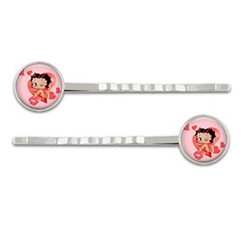 American Diva Hair Pins- Pink Love