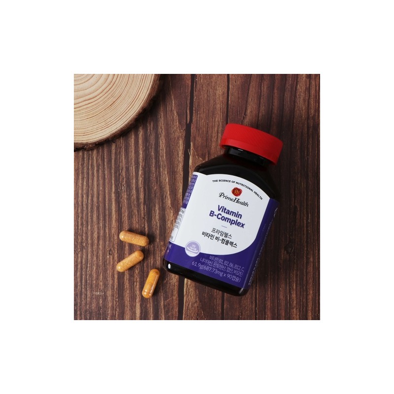 Prime Health Vitamin B Complex 687.73mg 90 Capsules / 프라임헬스