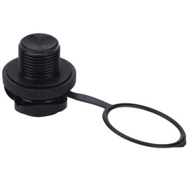 Pack of 2 22 mm Inflatable Boat Screw Air Valve Disposable Inflation Valve for Inflatable Boat, Air Mattress, Inflatable Pool/Boat/Raft