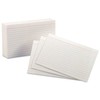 Staples 4" x 6" Index Cards, Lined, White, 100/Pack (ST51001)