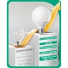 EDISHINE Vanity Light Bulbs, G25 LED Bathroom Light Bulbs, 25