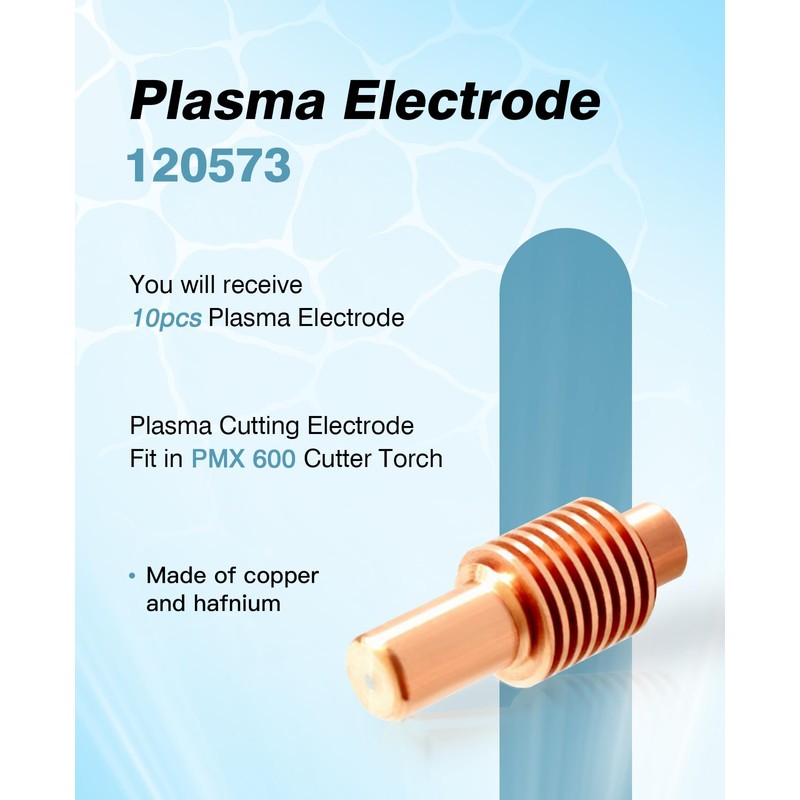 600 Electrode 120573 Tip 120826 Shield 120828 Plasma Replacement Parts