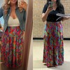 Timuspo Maxi Skirt Women's Long Elegant Boho Skirt Casual Midi