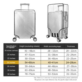 Suitcase Covers, White, 1