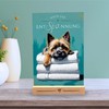 siviwonder Dog Sign Cairn Terrier Core Relaxation Dog Sign Decorative