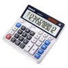 Tabletop Calculator, 12-Digit Large LCD Calculator, Large Letters, Large Buttons,